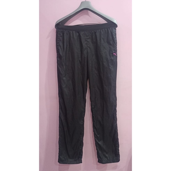 Puma Black Rain/Wind Track Pants - Picture 7 of 7